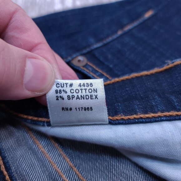 J Brand Womens The Skinny Jeans Size 29 Dark Blue Indigo Denim Stretch Pants - Picture 8 of 9